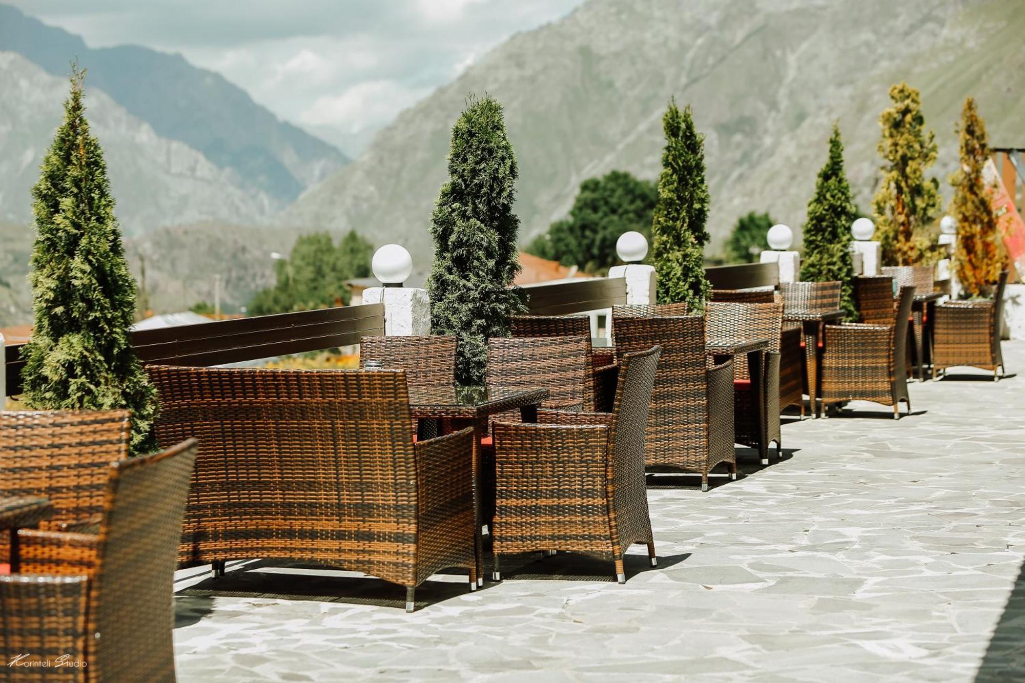 Alpine Lounge Boutique Hotel Kazbegi Dış mekan fotoğraf