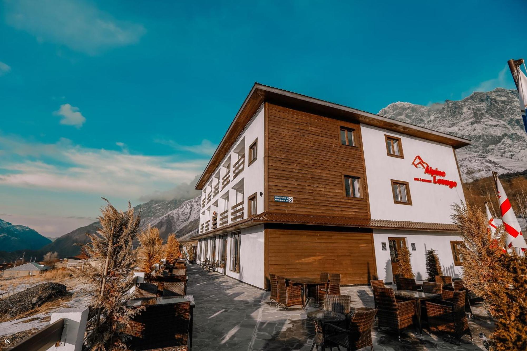 Alpine Lounge Boutique Hotel Kazbegi Dış mekan fotoğraf